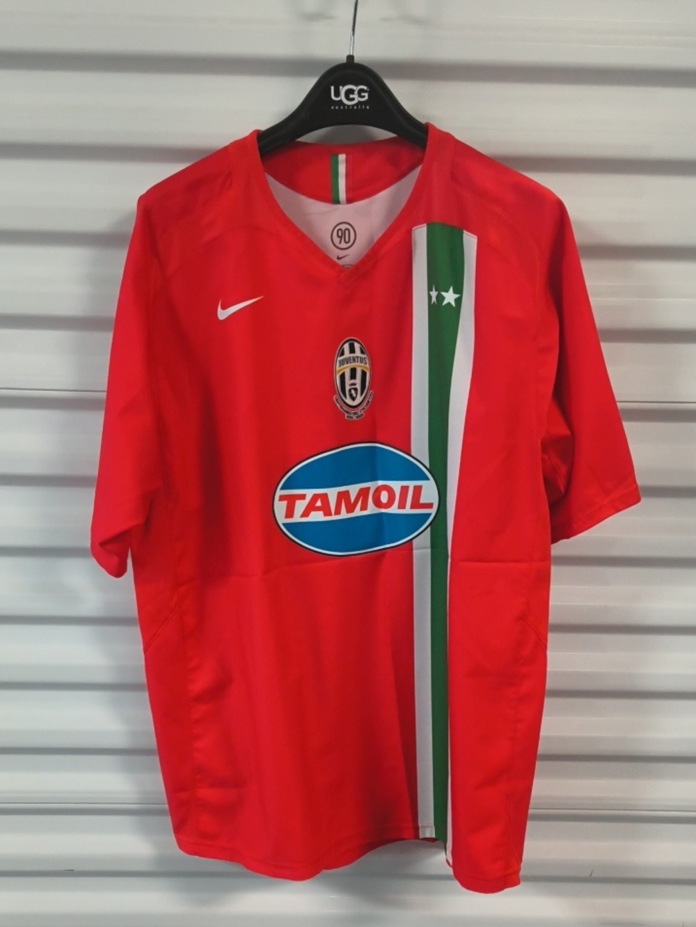 Vtg 2003-2004 Nike FC Juventus Centenario Del 1° Scudetto Away #19 Jersey L Rare